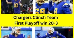 Chargers Clinch Team First Playoff