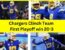 Chargers Clinch Team First Playoff