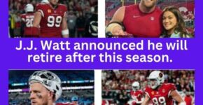 J.J. Watt announced he will retire after this season.