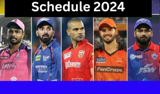 IPL Matches schedule 2024